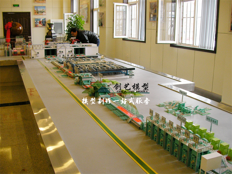 鋼廠生產線設備模型軋機模型