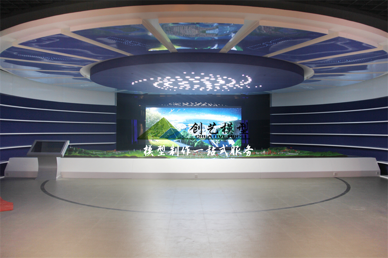 中航空間技術研究院（五院）展廳沙盤