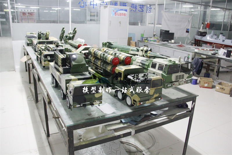 東風導彈車模型-北京軍博定制