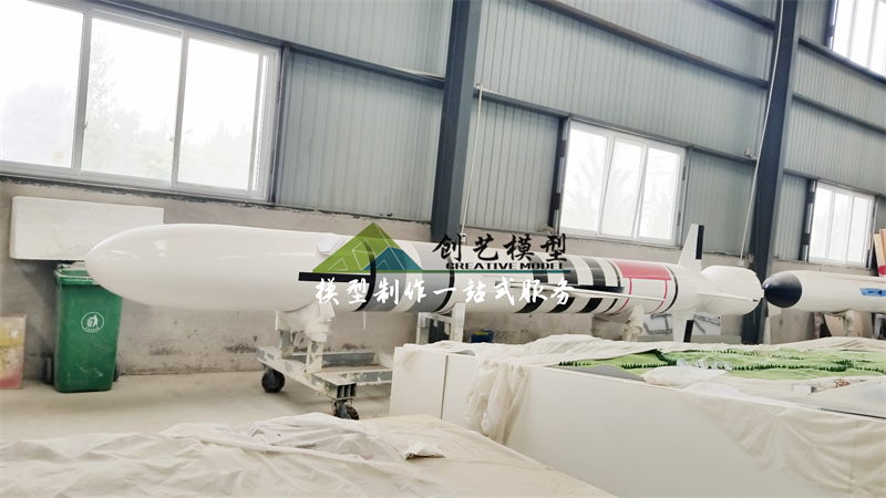 大型導彈模型-北京軍事博物館定制