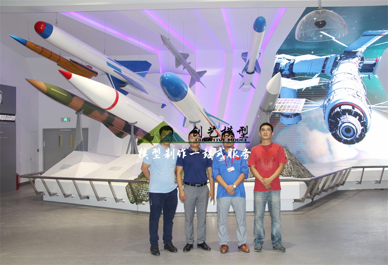 大型導彈模型-北京軍事博物館定制