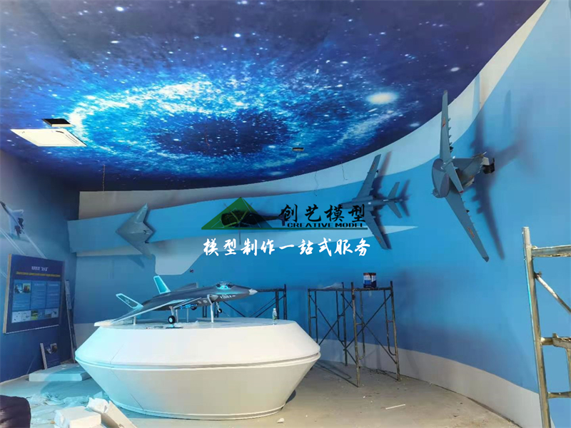 戰斗機模型-興國縣軍工智慧館定制