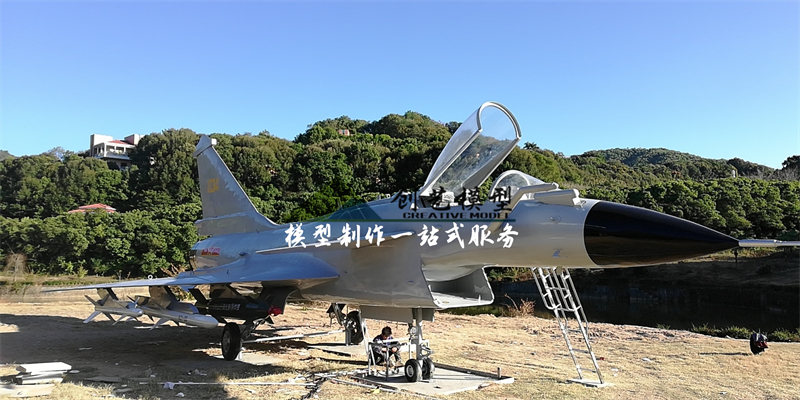 殲十飛機(jī)互動體驗1:1模型-桐鄉(xiāng)青少年素質(zhì)教育實踐基地定制