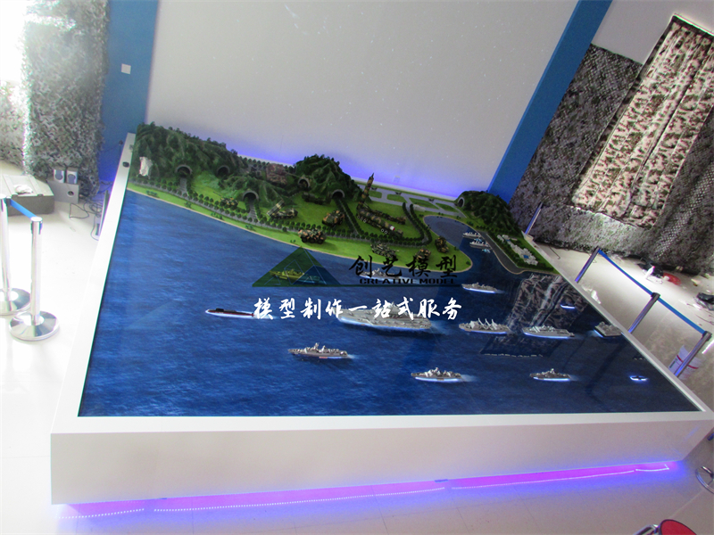 航母編隊(duì)軍事沙盤