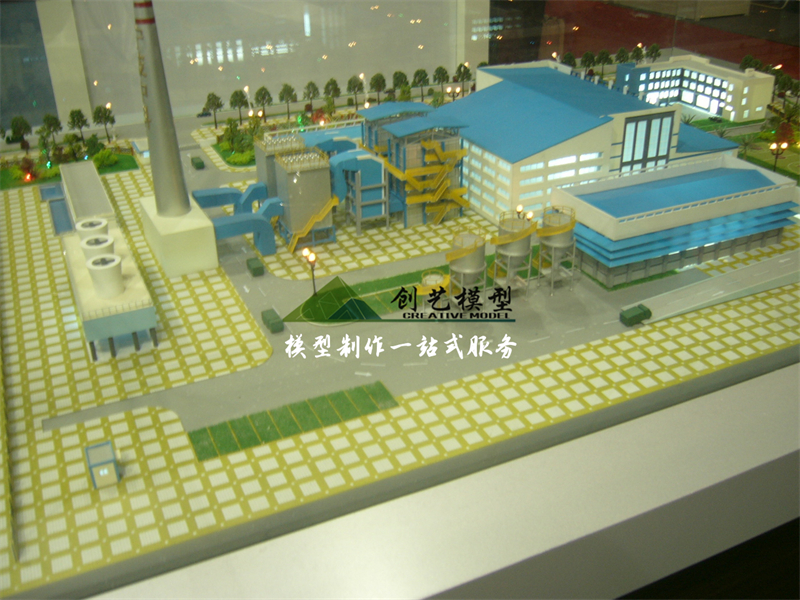 生活垃圾焚燒發電廠模型