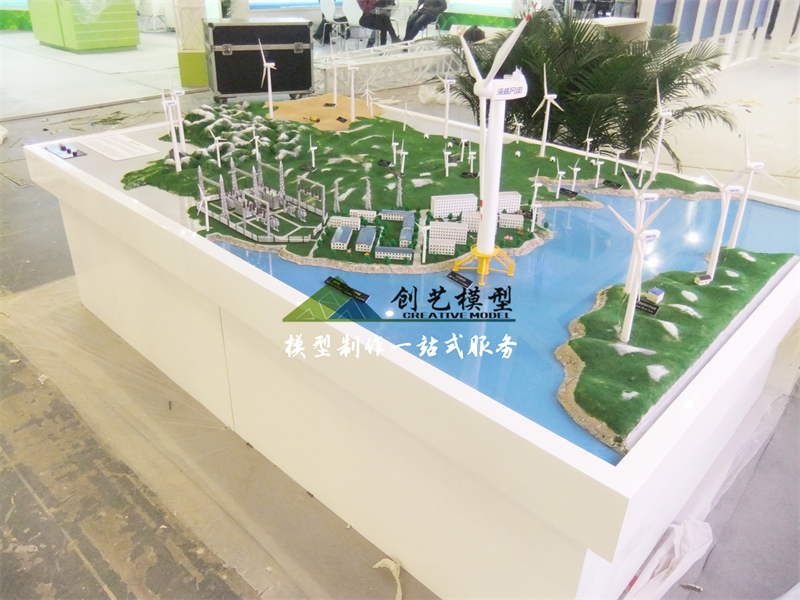 高端低碳示范園區沙盤