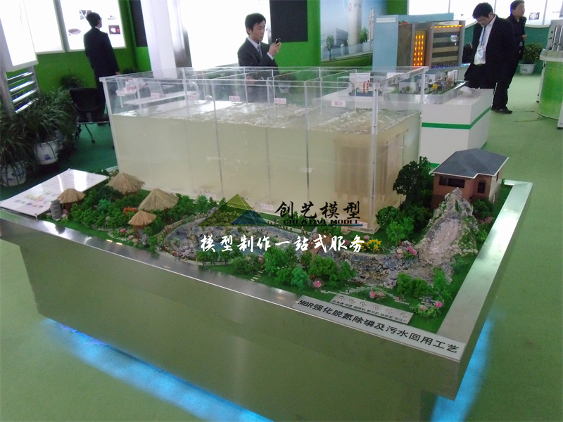 脫氨除磷 污水回收系統模型