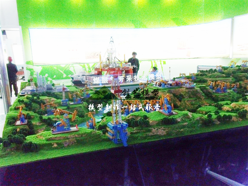 天然氣采集沙盤(pán)